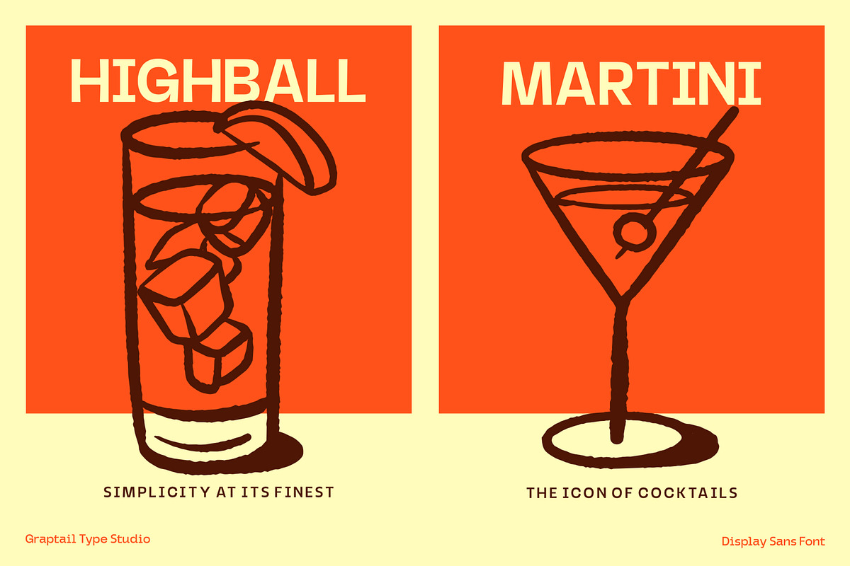 Griga Sans - Font Family, a Sans Serif Font by Graptail (Photo 10 of 18)