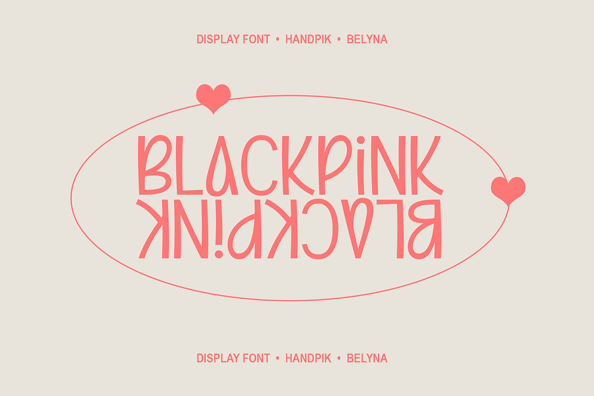 Blyenna - Sans Serif Display Font, a Sans Serif Font by Luna Shop (Photo 5 of 5)