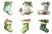 Christmas Stokings Clipart, an Illustration by DreamPrint404 (Thumbnail 5 of 7)