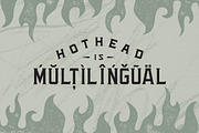Hothead Western Font, a Sans Serif Font by Headfonts (Thumbnail 7 of 7)