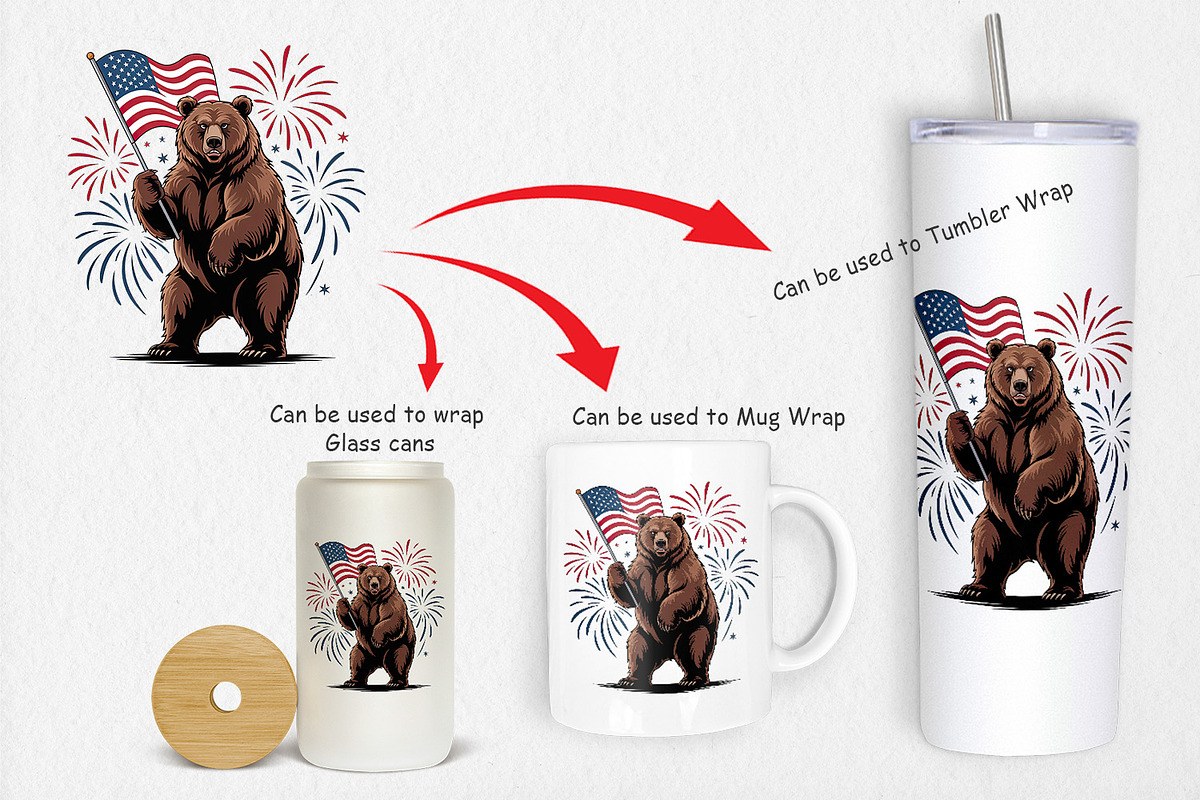 Happy 4th of July, a Graphic by Artnoy (Photo 4 of 5)