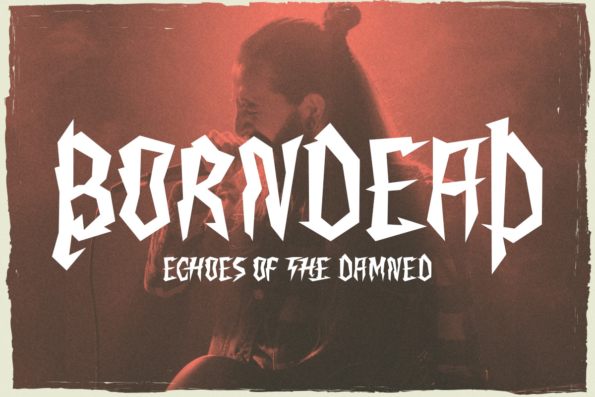 Serpent Wrath - Rock Display Font, a Handwritten Font by Letterhend Studio (Photo 5 of 9)