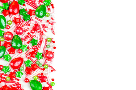 christmas candy background