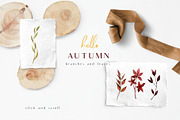 Hello autumn - watercolor collection, a Seasonal Illustration by Youksy (Thumbnail 6 of 17)