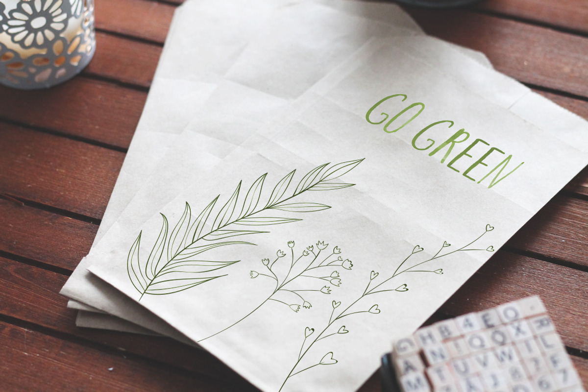 40 plants and leaves elements, an Illustration by Anna's Creative Store (Photo 5 of 5)