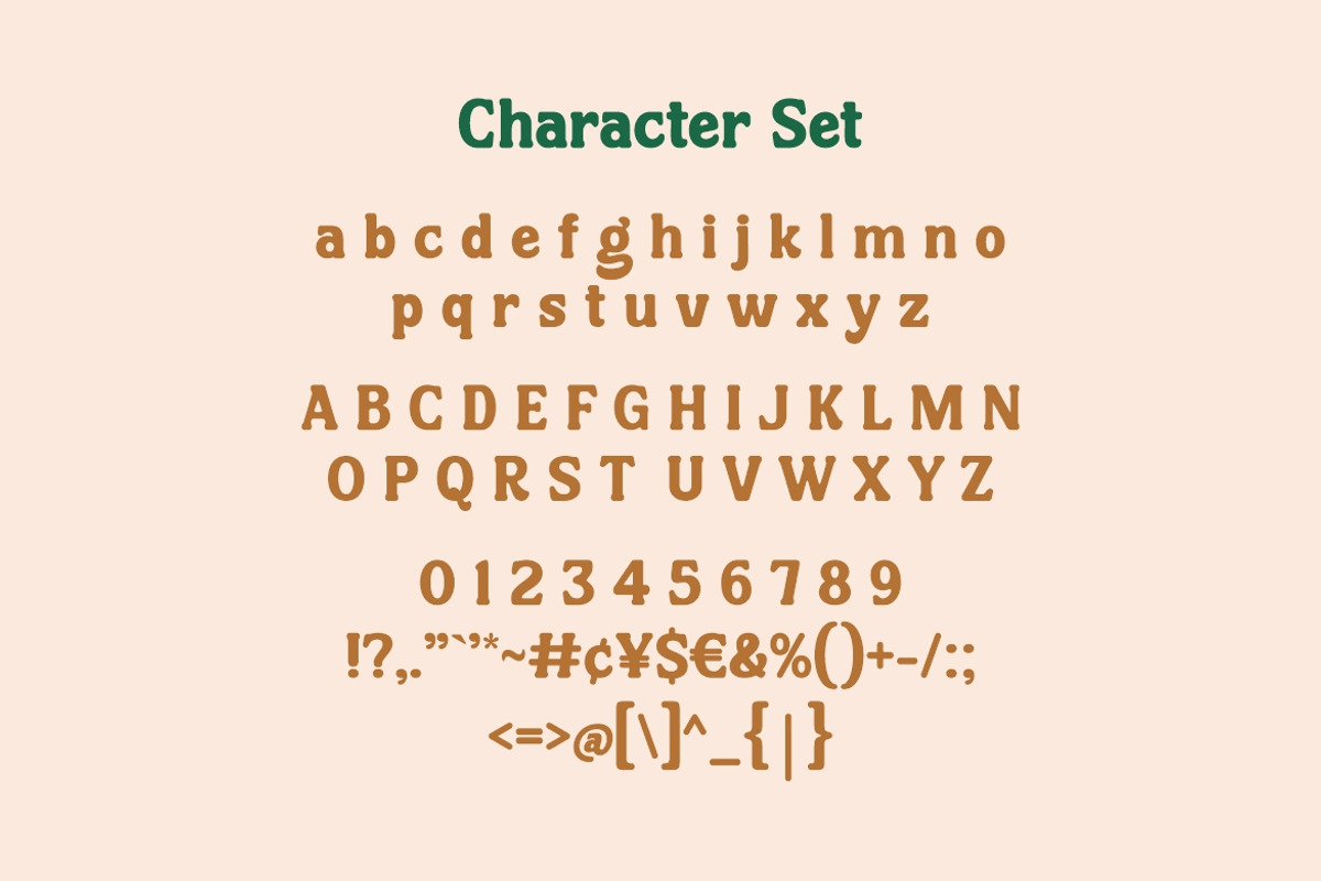 Rangu Halend Font, a Font by Burhan Afif (Photo 8 of 10)