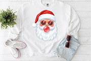 Santa Blowing Bubble Christmas PNG, an Illustration by Craft Nest (Thumbnail 5 of 6)