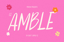 CS Amble – Beauty Handwritten Font