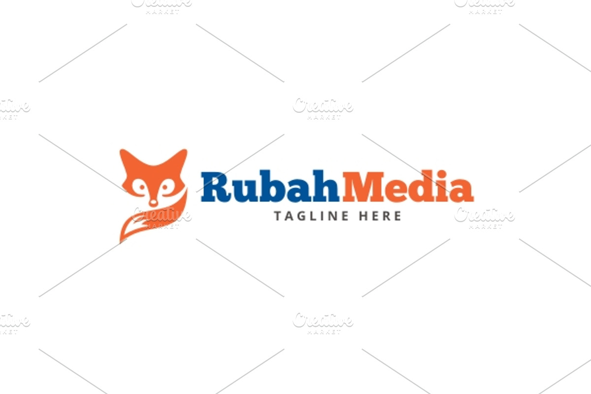 Rubah Media Logo, a Branding & Logo Template by mocha7 (Photo 2 of 4)