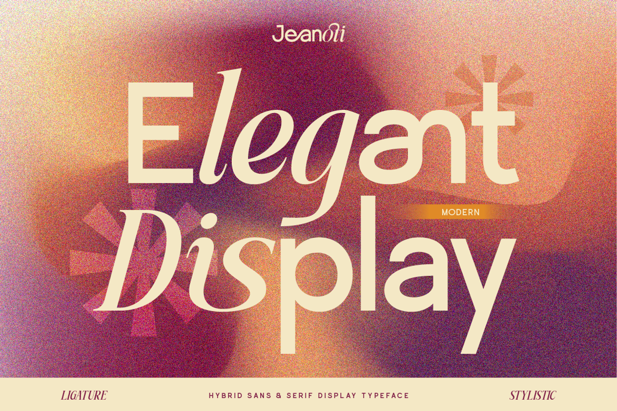 Jeanoti, a Sans Serif Font by Burntilldead (Photo 9 of 12)
