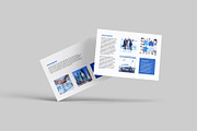 Landscape Flyer Mockup - 16 views, a Books & Magazine Mockup by Illusiongraphic (Thumbnail 14 of 21)