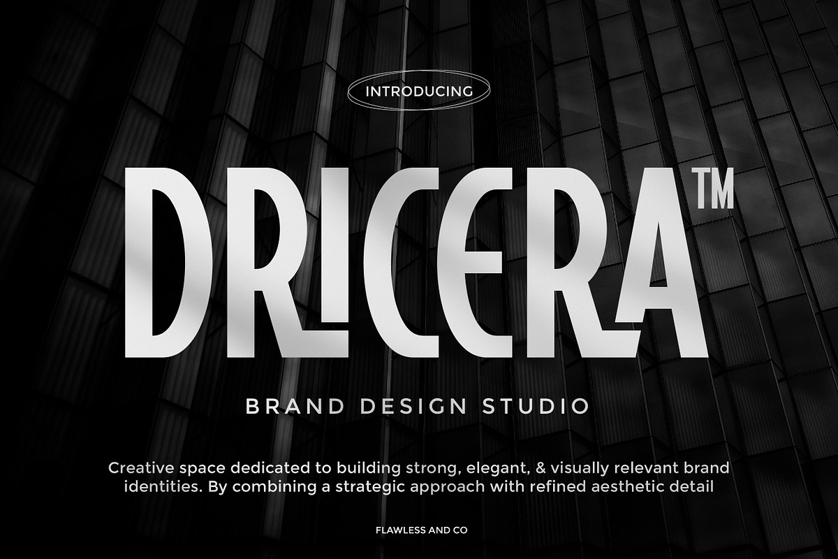 Kranezi - Condensed Sans Serif Font, a Sans Serif Font by Flawless And Co (Photo 2 of 10)