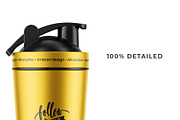 Shaker Bottle Mockup, a Packaging Mockup by AlkStudio (Thumbnail 3 of 5)