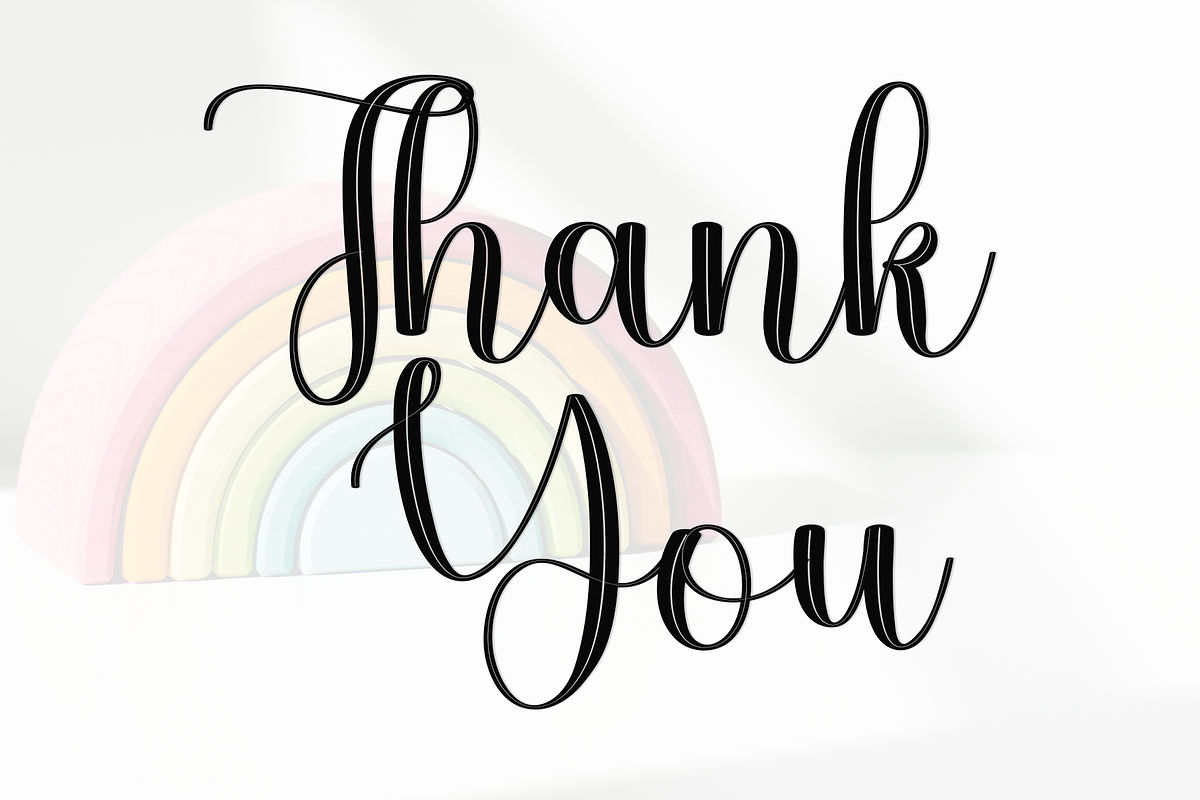 Paradise Rainbow, a Handwritten Font by FreshTypeINK (Photo 7 of 8)