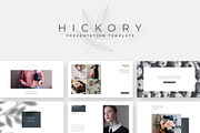 Hickory PowerPoint Presentation, a Presentation Template by Studio Sumac (Thumbnail 1 of 7)