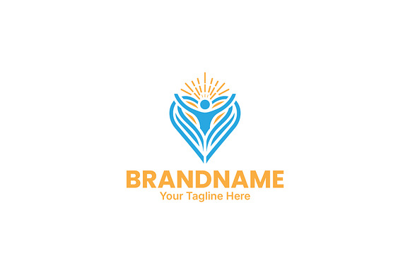 Wellness & Growth Logo Template preview 7