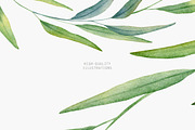 Greenery seamless pattern, a Pattern Graphic by Daryartsy (Thumbnail 3 of 3)
