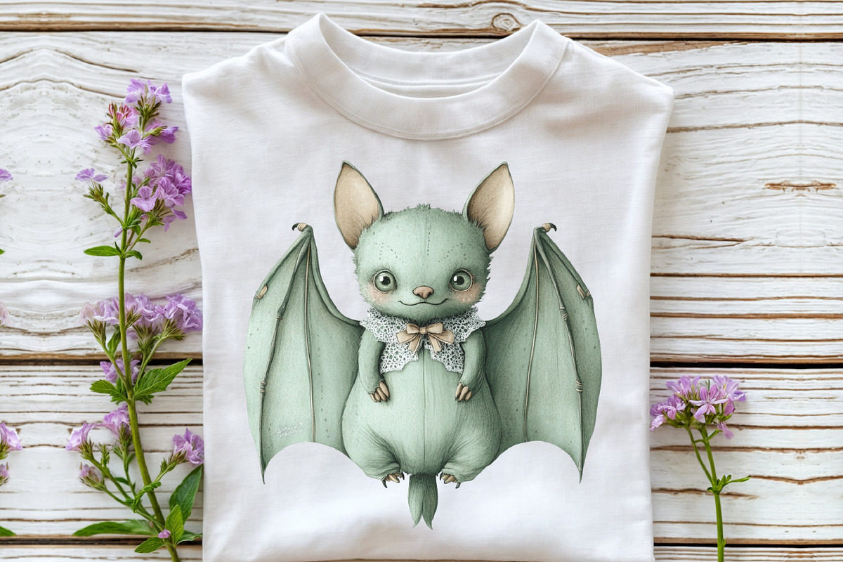 Pastel Gothic Halloween Clipart, an Illustration by CraftArtStudio (Photo 4 of 6)