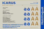 ICARUS - Serif font family, a Serif Font by Artistic & Unique (Thumbnail 5 of 15)