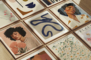 Animated Frame Set Mockup Video, an Advertising Mockup by YimuMockupStore (Thumbnail 2 of 8)