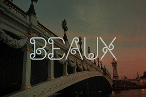 Beaux Typeface + Extras