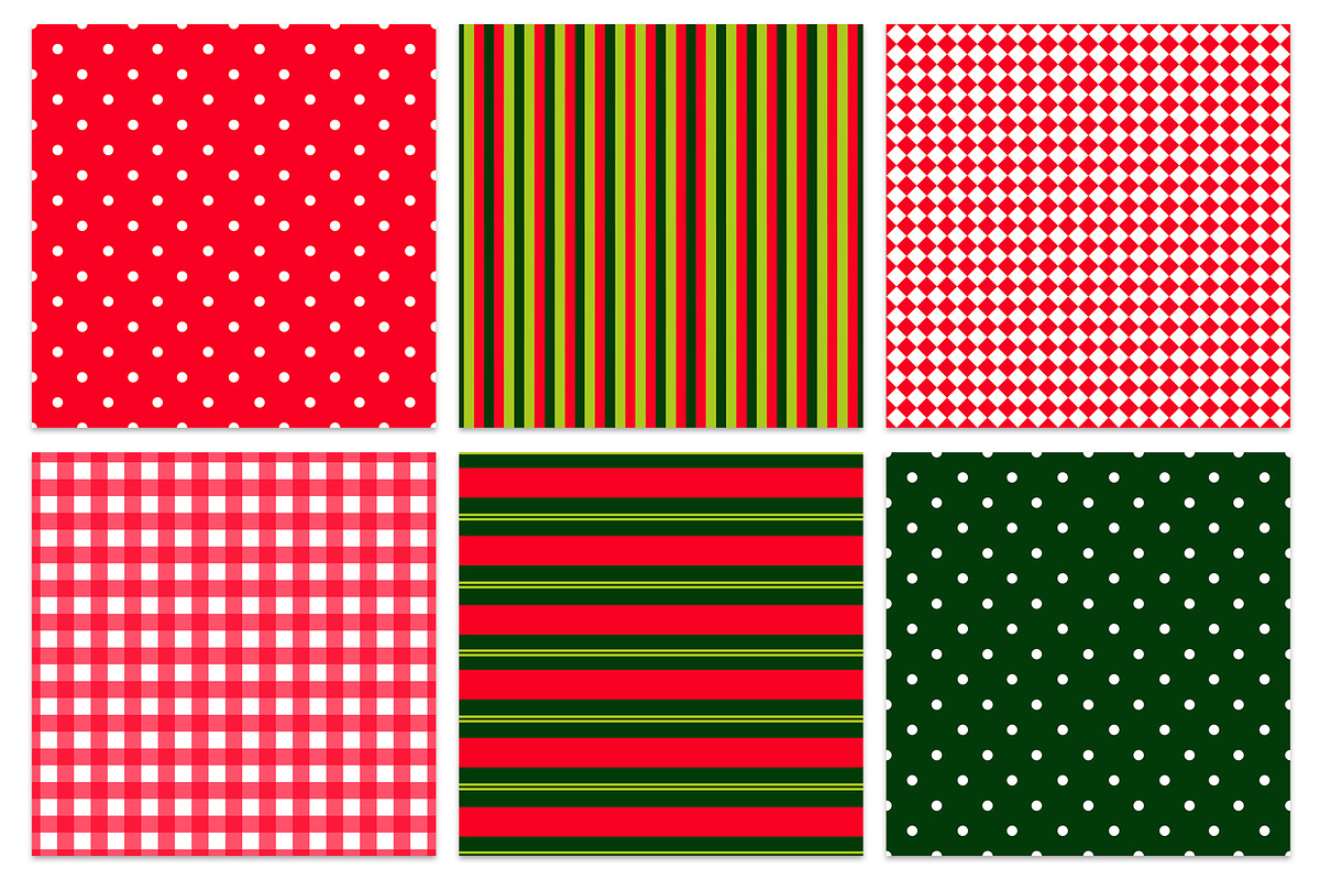 Dot pattern. Plaid pattern. Abstract, a Pattern Graphic by IrinaShishkova (Photo 4 of 4)