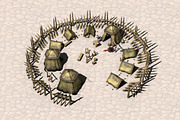 Isometric Ancient City Pack, an Object Graphic by Beatheart Creative Studio (Thumbnail 39 of 77)