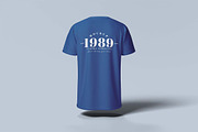 T-Shirt Mockup Front and Back View, a Shirt Mockup by Eka Restu D. Putra (Thumbnail 4 of 5)