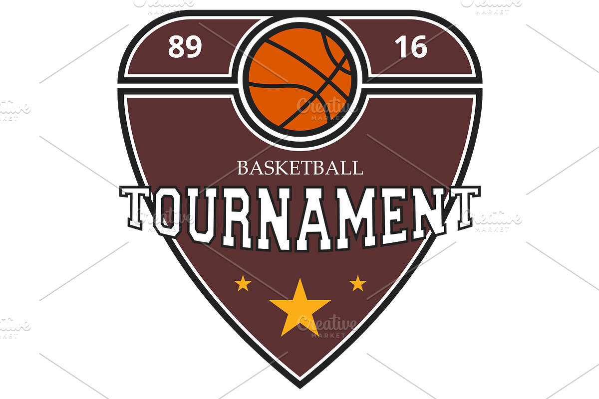 Great set of basketball logo,emblems, an Object Illustration by pashigorov (Photo 14 of 17)