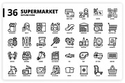 3,600 Icons x3 Styles, an Outline Icon by monkik (Thumbnail 272 of 299)