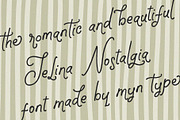 Jelina Nostalgia - Cozy Handwritten, a Handwritten Font by Myn Type (Thumbnail 1 of 15)