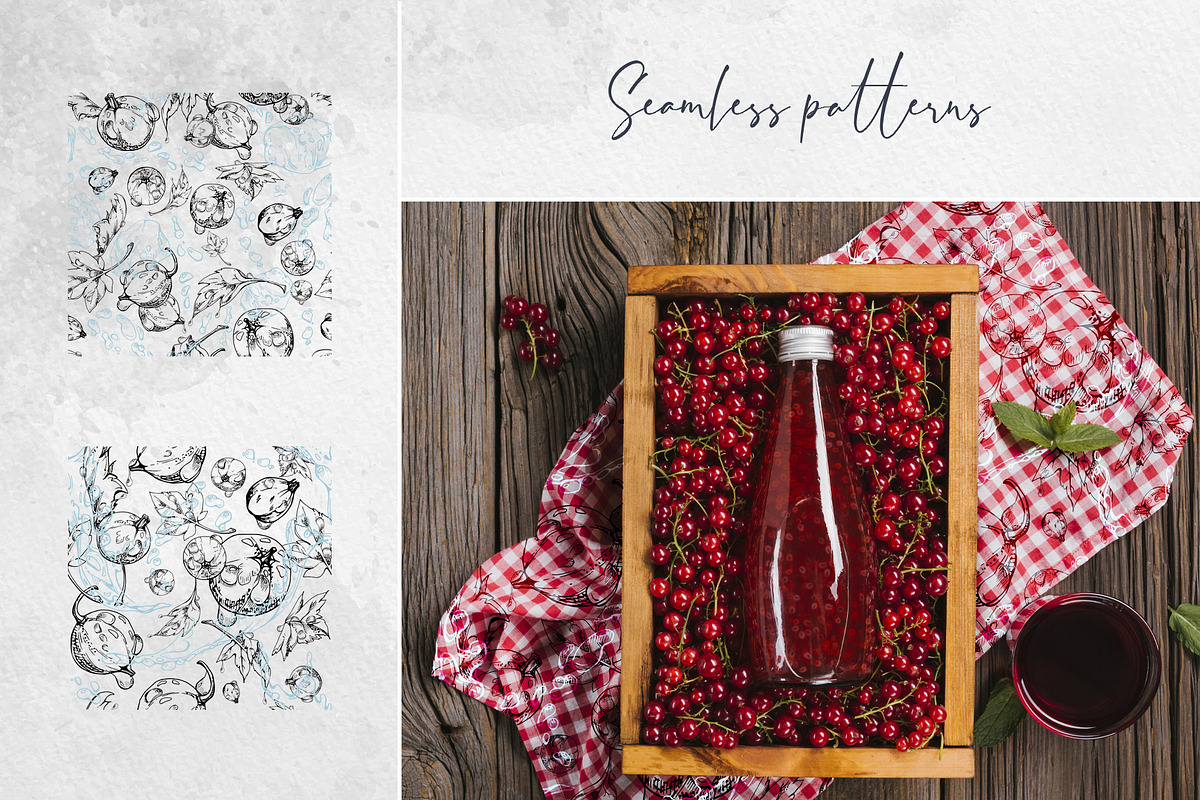 Inky currant drops, a Food Illustration by MsFlaffy (Photo 7 of 10)