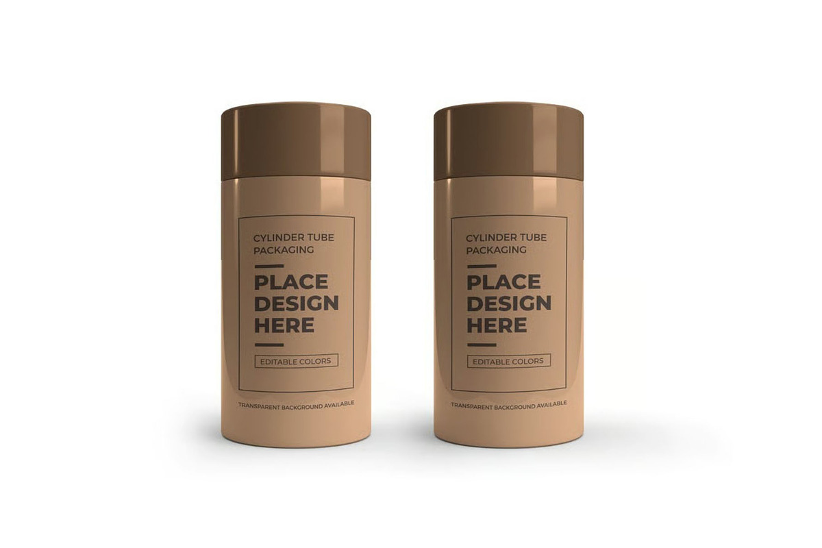 Tube Packaging Mockup Template Set, a Packaging Mockup by DesignRushMarket (Photo 2 of 11)