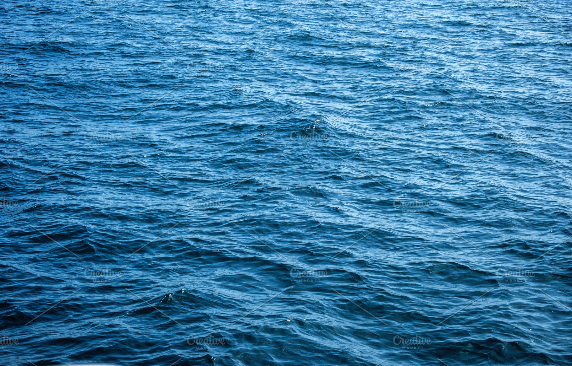 Waves in ocean water surface, a Nature Photo by AlexZaitsev