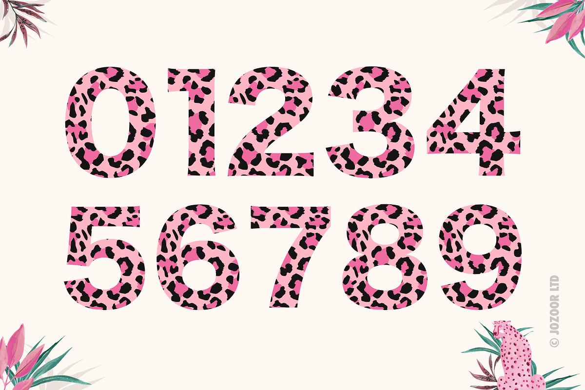 Leopard Font, a Font by Jozoor (Photo 4 of 4)