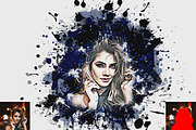 Abstract Ink Effect Photoshop Action, an Action Add-On by Studio Retouch (Thumbnail 4 of 12)
