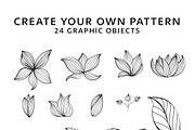 Floral pattern collection, a Pattern Graphic by MM Studio (Thumbnail 10 of 10)