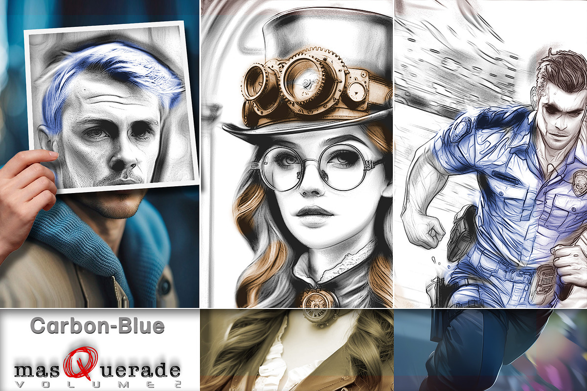masQuerade - Photoshop FX, an Action Add-On by Pencil Pixels (Photo 15 of 26)