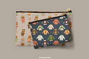 Cozy Christmas Clipart and Patterns, a Seasonal Illustration by Drafts n Doodles (Thumbnail 11 of 12)