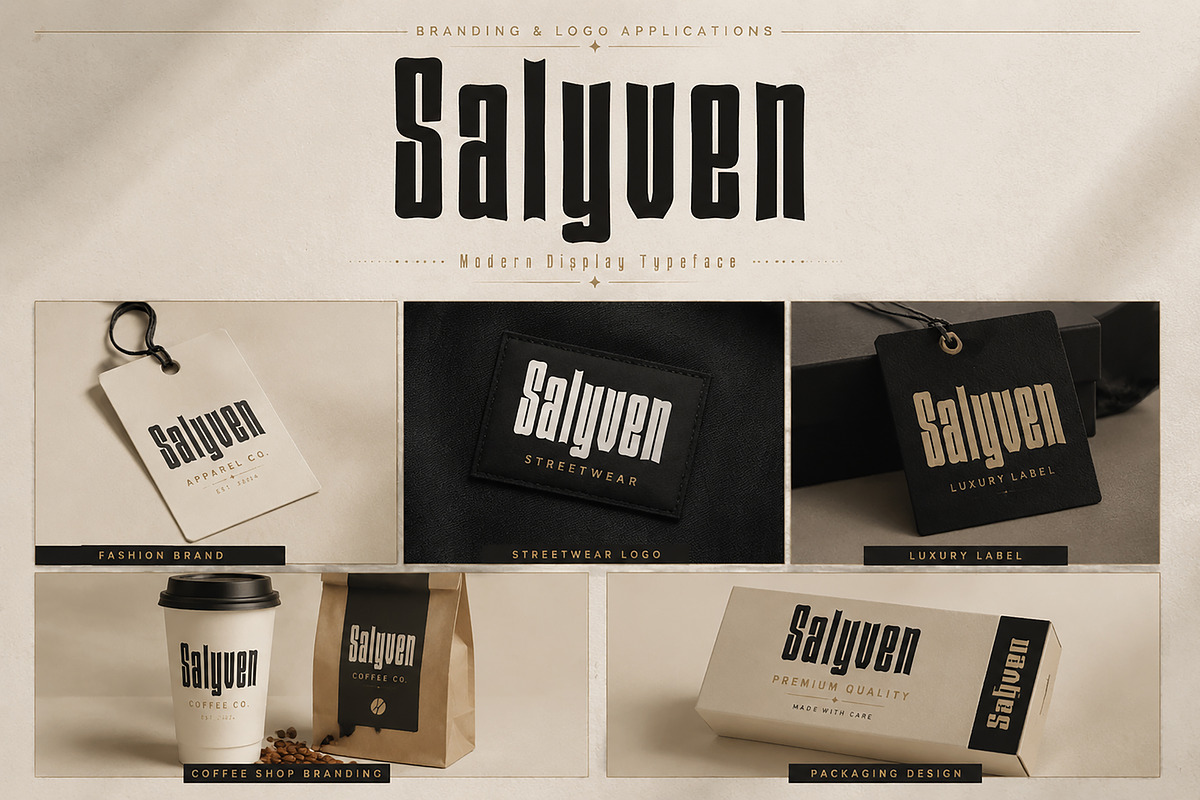 Salyven, a Slab Serif Font by Wow Magic (Photo 3 of 4)