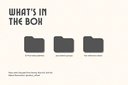 Vintage Print Set Procreate Palettes, a Palette Add-On by Rebus Illustration (Thumbnail 9 of 9)