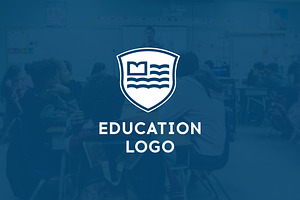 Education logo design, a Branding & Logo Template by Mila Di Art