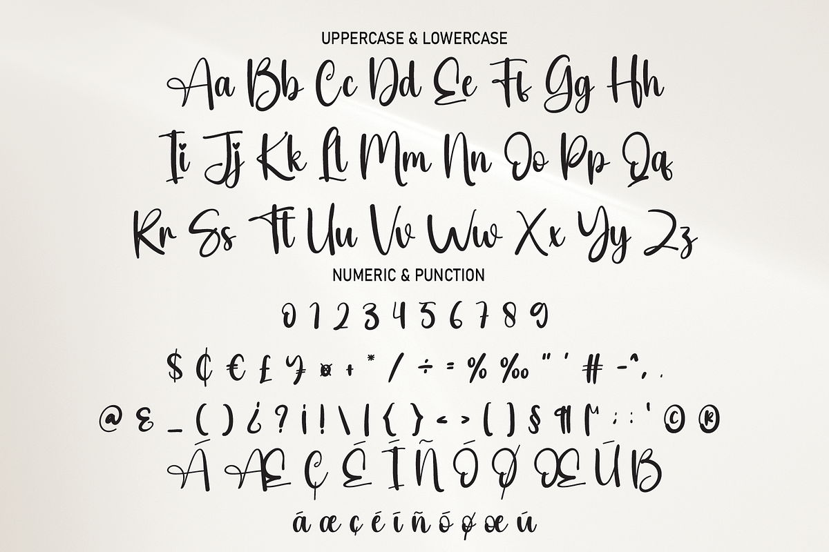 Gaffer | Script Font, a Script Font by Scratchones (Photo 3 of 8)