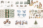 Winter & Christmas Mega Bundle 2000+, a Seasonal Illustration by PeDe Designs (Thumbnail 12 of 18)