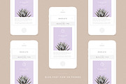 Mohave Blogger Pack, a Social Media Template by 1948 Creative Co. (Thumbnail 5 of 8)