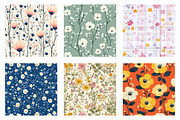 Floral Garden - Patterns & Posters, an Illustration by Dream Creation (Thumbnail 4 of 7)
