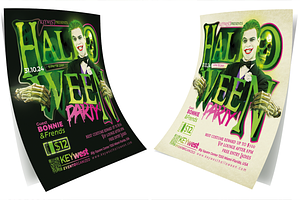 Halloween Flyer, a Flyer Template by regalDRAW
