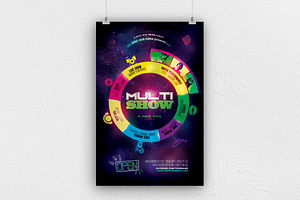 Multi Show Flyer Template