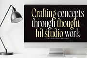 Bright Renew Modern Serif Display, a Serif Font by timelesstype.co (Thumbnail 8 of 20)