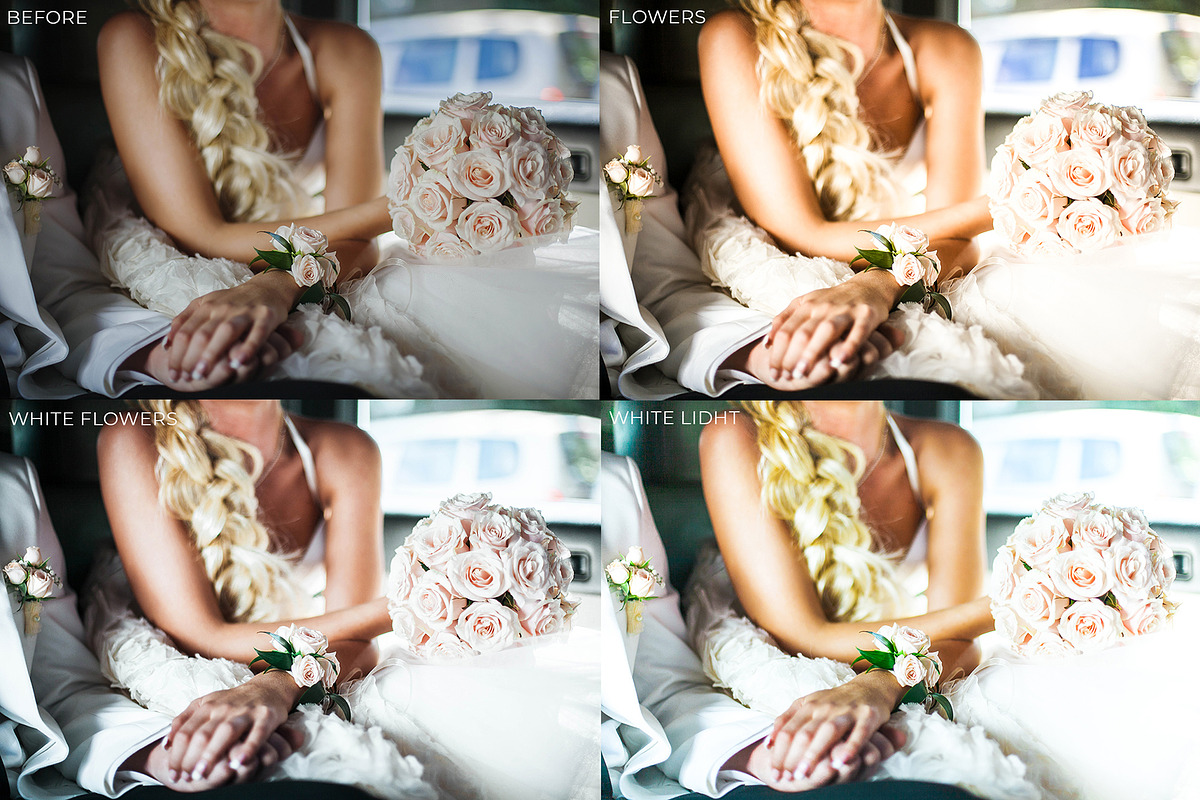 20 Wedding Dream Lightroom Presets, an Action Add-On by Olg Store (Photo 3 of 8)